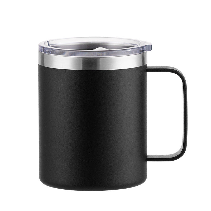 coffee mugs with company logo in black