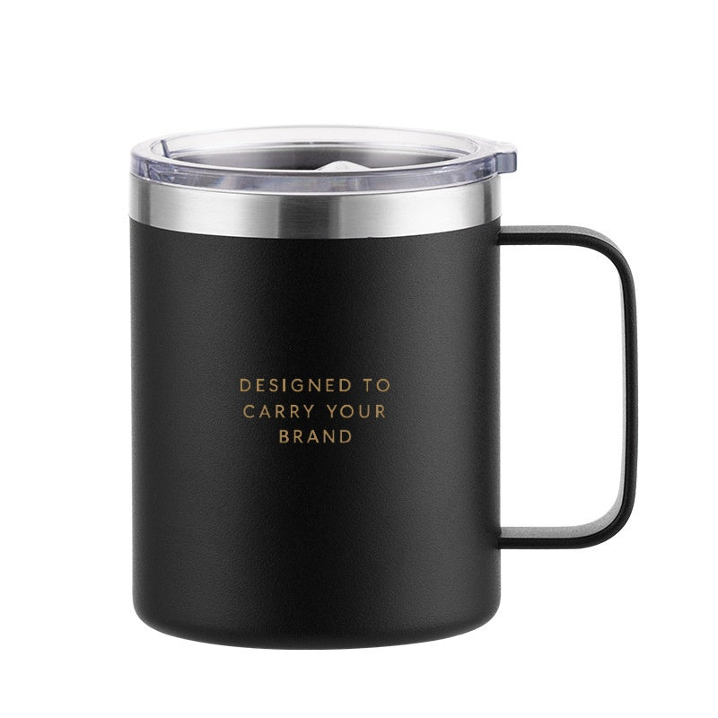 350ml (12oz) Campfire Mug in black