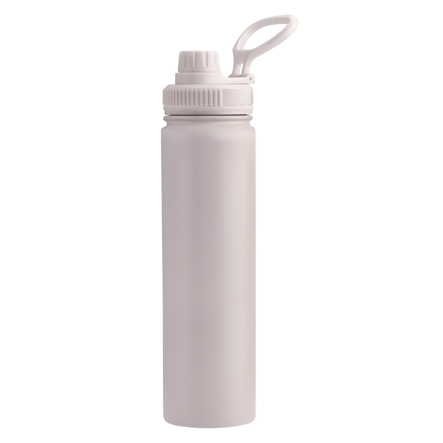 750ml company logo water bottle in grey