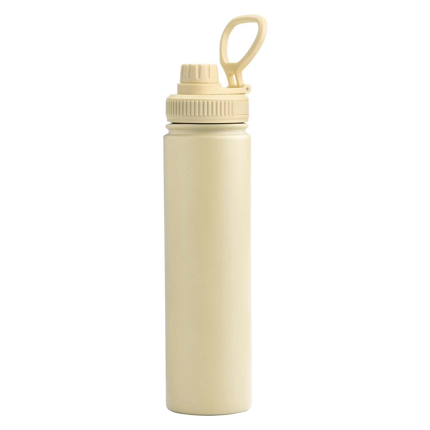 business logo water bottle tall size in yellow