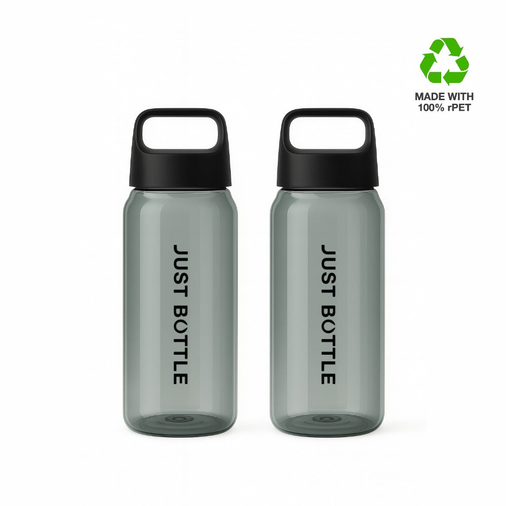 2 pack of 500ml (16oz) 100% rpet water bottles - Just Bottle