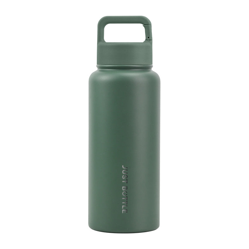 Dark green Jumbo Clipper Bottle 950ml (32oz) – Custom Logo Water Bottle by Just Bottle