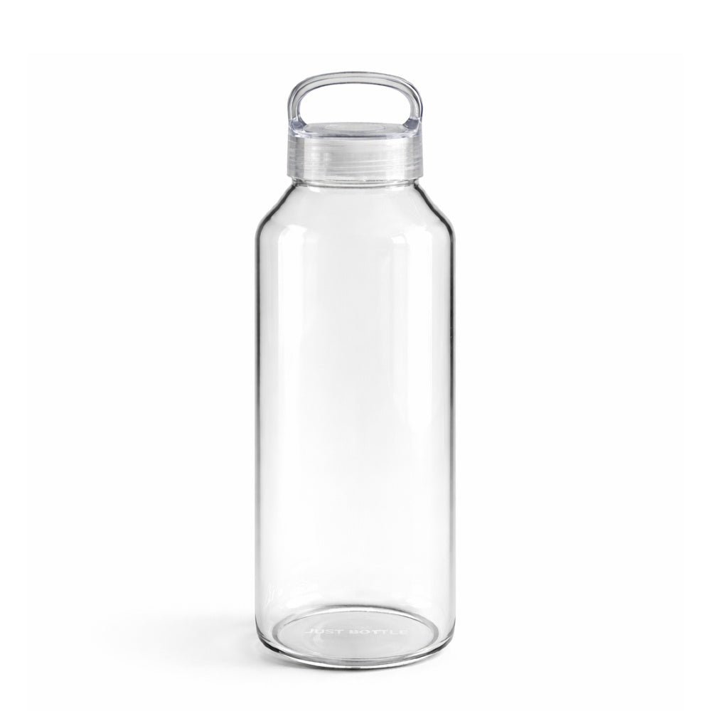 900ml large minimal borosilicate glass bottle