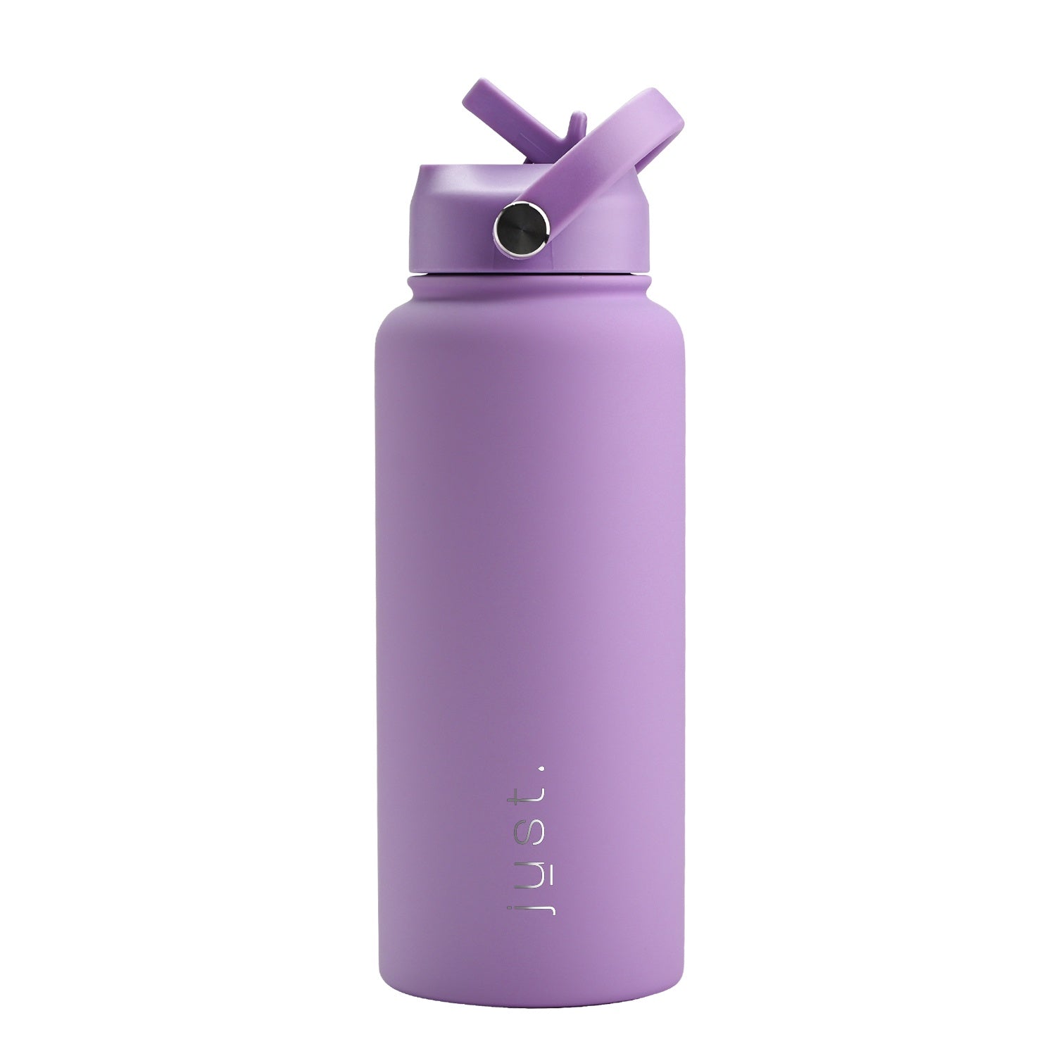 Purple 950ml 32oz custom stainless steel water bottle with straw lid and company logo – Just Bottle Jumbo Pioneer