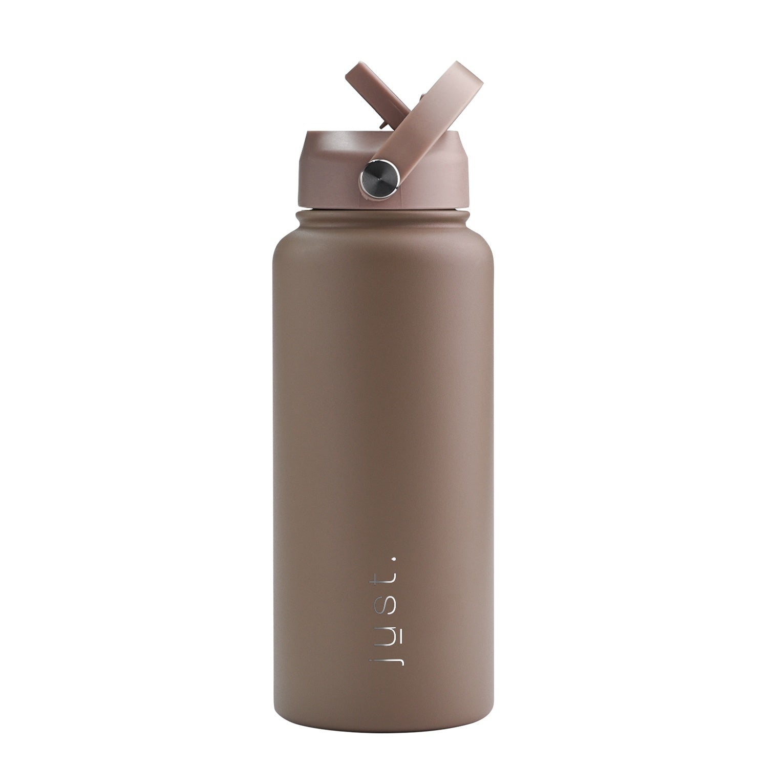 Mocha 950ml 32oz custom stainless steel water bottle with straw lid and company logo – Just Bottle Jumbo Pioneer