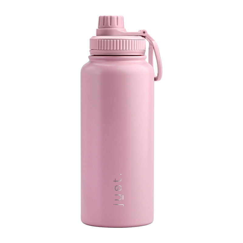 Pink 950ml 32oz company logo stainless steel water bottle with small cap lid – Just Bottle Jumbo Urban