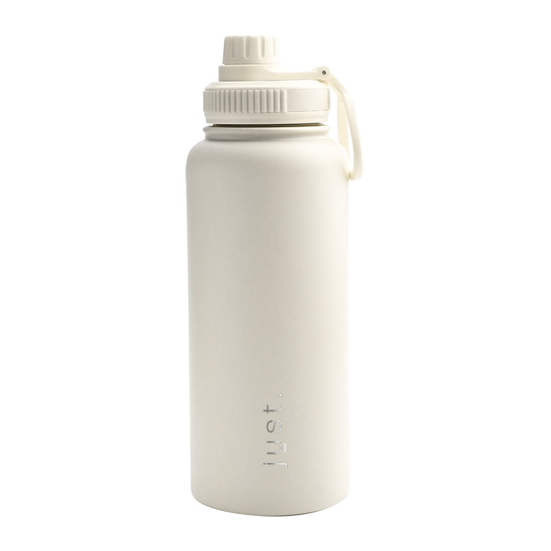 Beige 950ml 32oz company logo stainless steel water bottle with small cap lid – Just Bottle Jumbo Urban