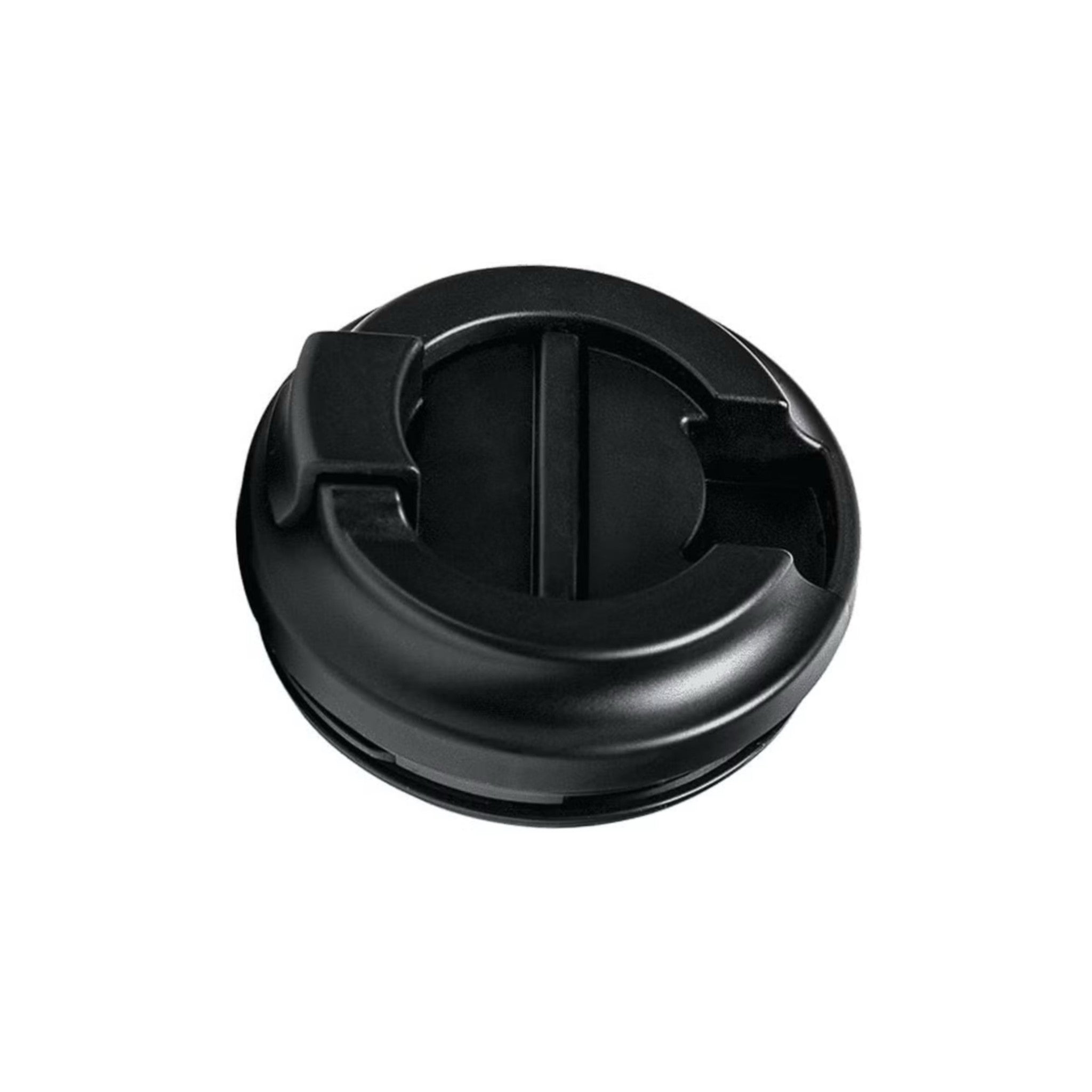 spill proof lid of reusable coffee cup - twist in design