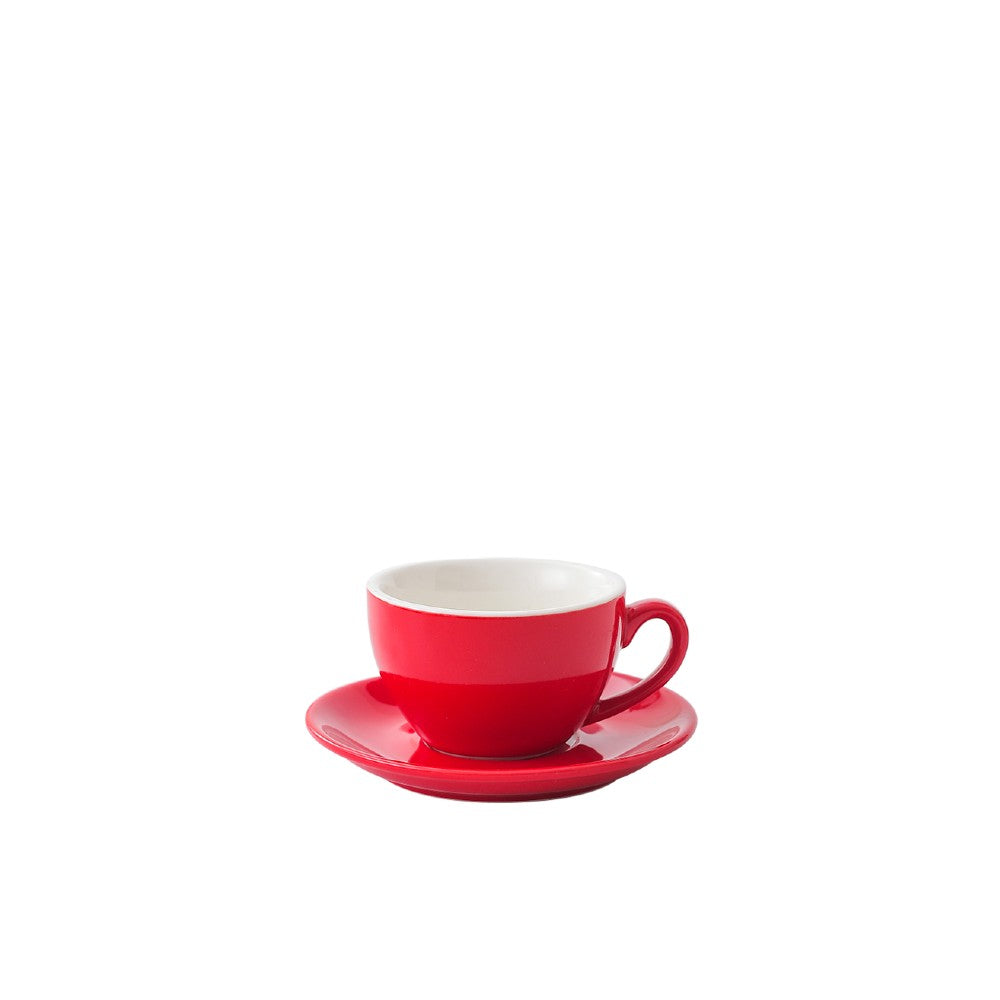 Red Wholesale 75ml (2.5oz) Porcelain Espresso Cup