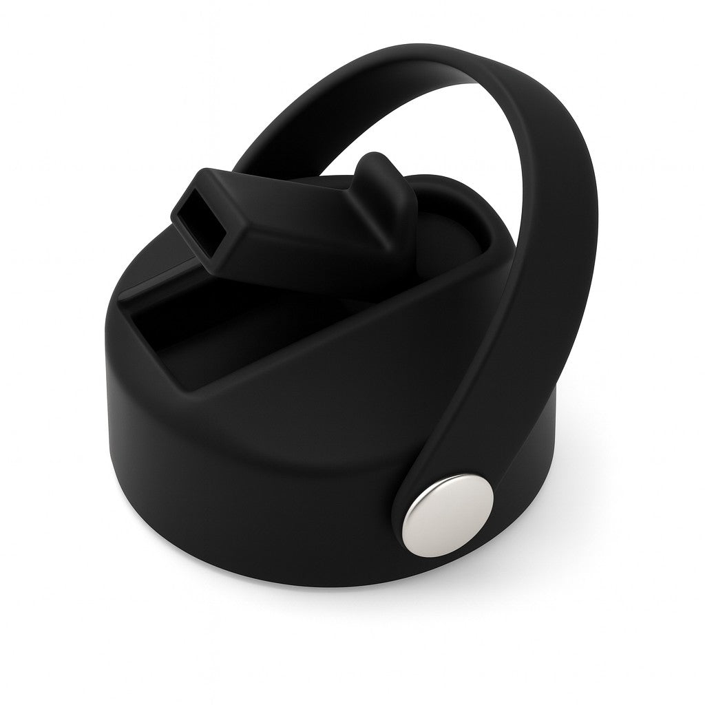 Replacement cap for reusable water bottle with straw lid - Just Bottle