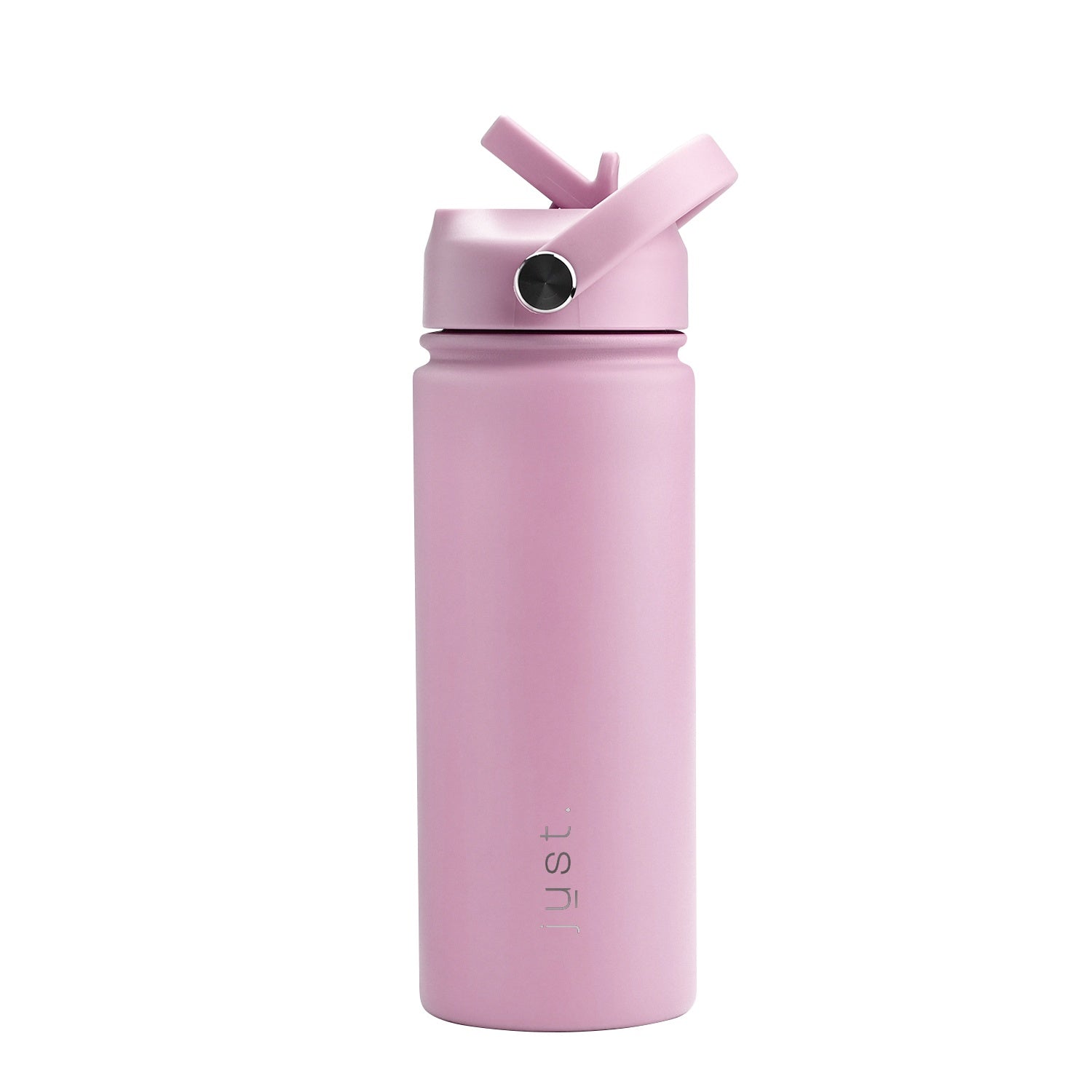 Pink 550ml 18 oz custom stainless steel water bottle with straw lid and company logo – Just Bottle Pioneer