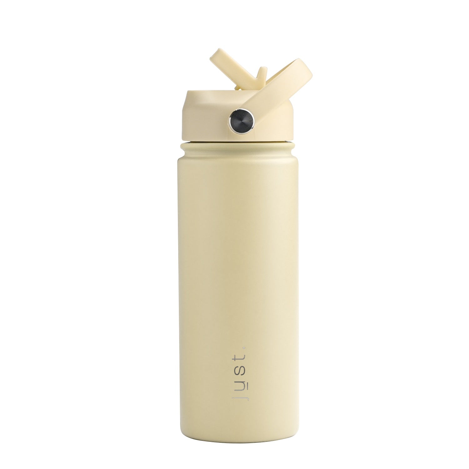 Yellow 550ml 18 oz custom stainless steel water bottle with straw lid and company logo – Just Bottle Pioneer