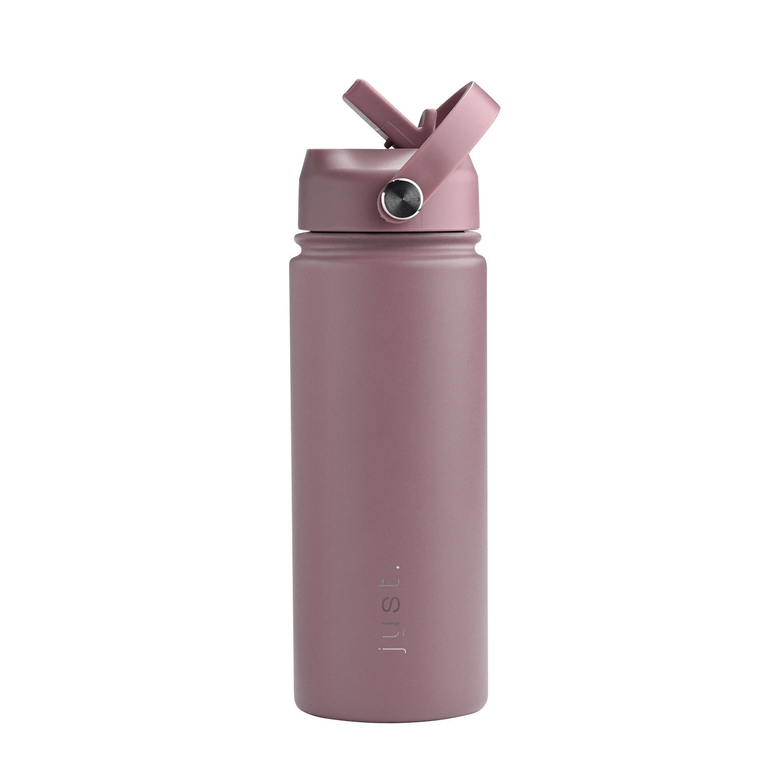 Brown 550ml 18 oz custom stainless steel water bottle with straw lid and company logo – Just Bottle Pioneer