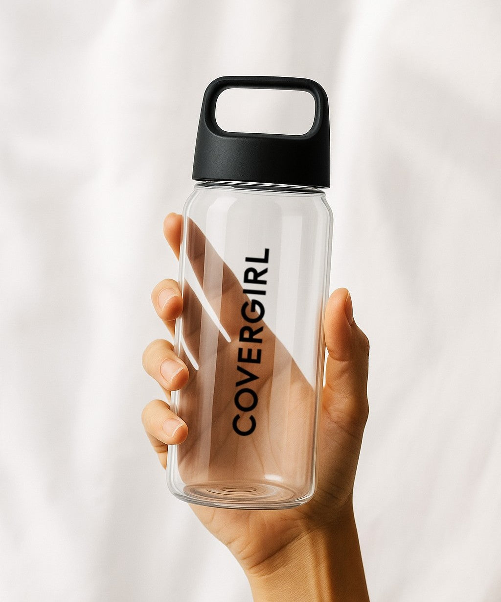 company logo recycled plastic bottle