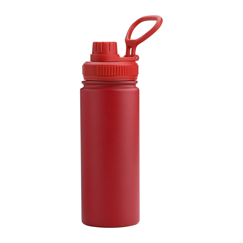 business logo water bottle in red