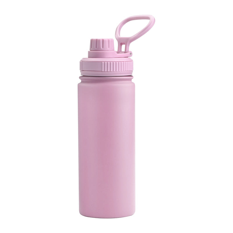 pink water bottle for business