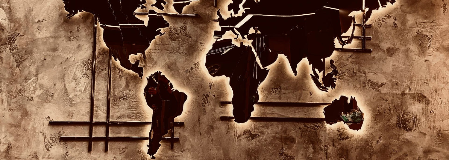 map of the global south