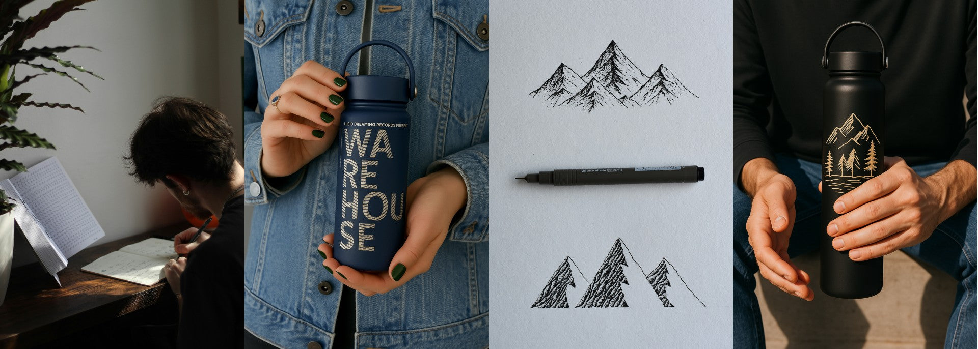 custom designing water bottles