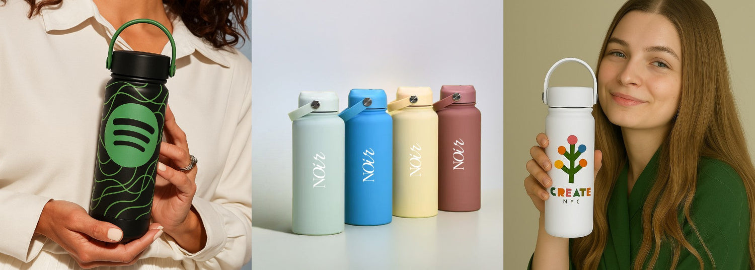 printed water bottles