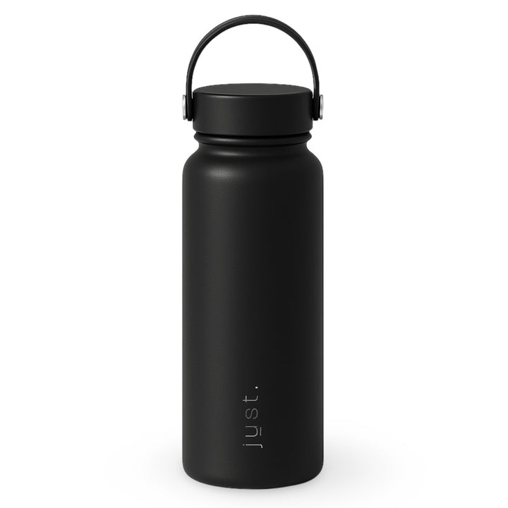 black insulted water bottle large