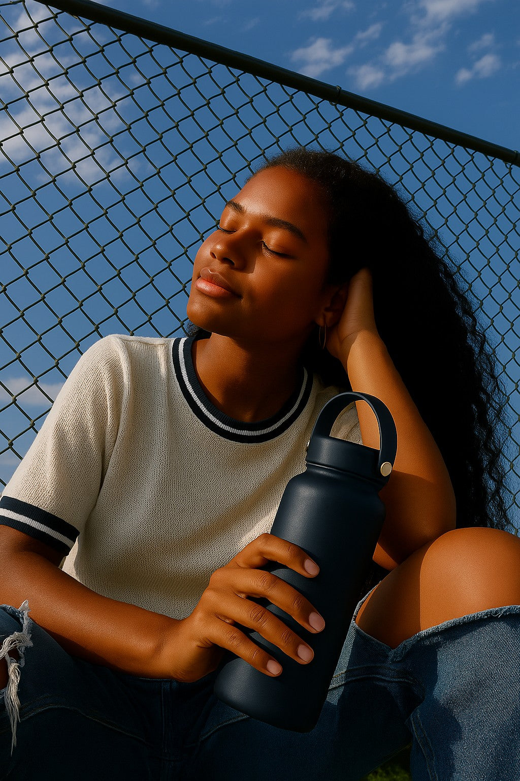 1 Litre / 34 oz TempControl™ Nomad Bottle - Ocean Blue