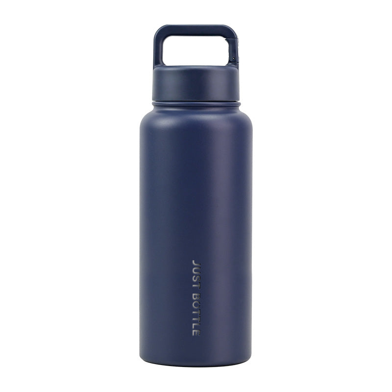 Dark blue Jumbo Clipper Bottle 950ml (32oz) – Custom Logo Water Bottle by Just Bottle