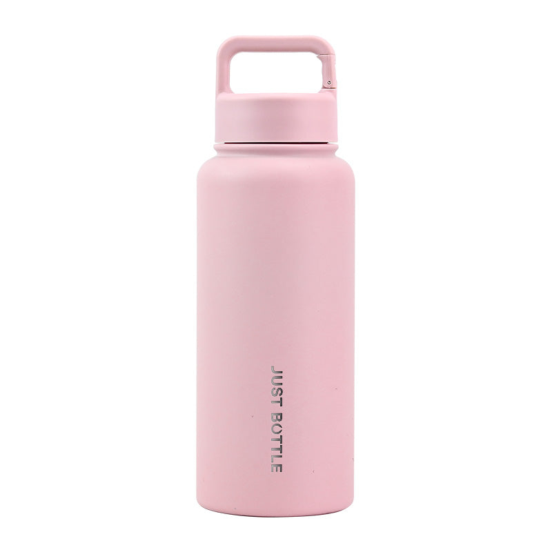 Pink Jumbo Clipper Bottle 950ml (32oz) – Custom Logo Water Bottle by Just Bottle