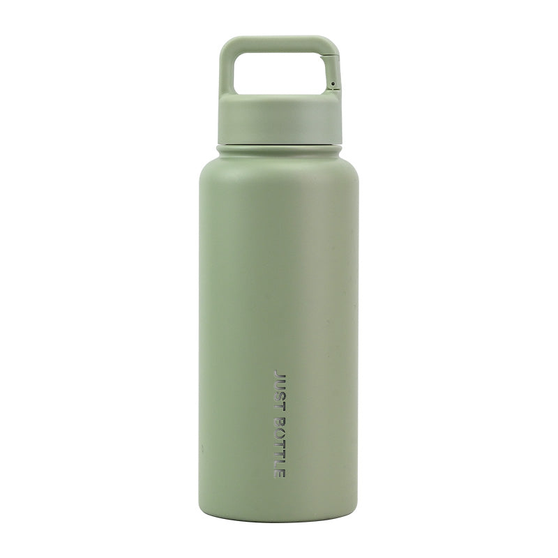 Green Jumbo Clipper Bottle 950ml (32oz) – Custom Logo Water Bottle by Just Bottle