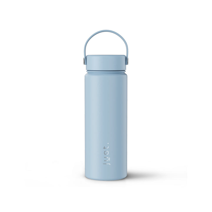 550ml 18oz light blue water bottle