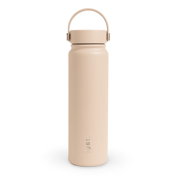 750ml (25oz) insulated water bottle in beige – BPA Free