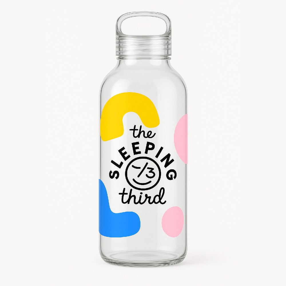 Custom branded glass water bottle - Just Bottle Zen 900ml 