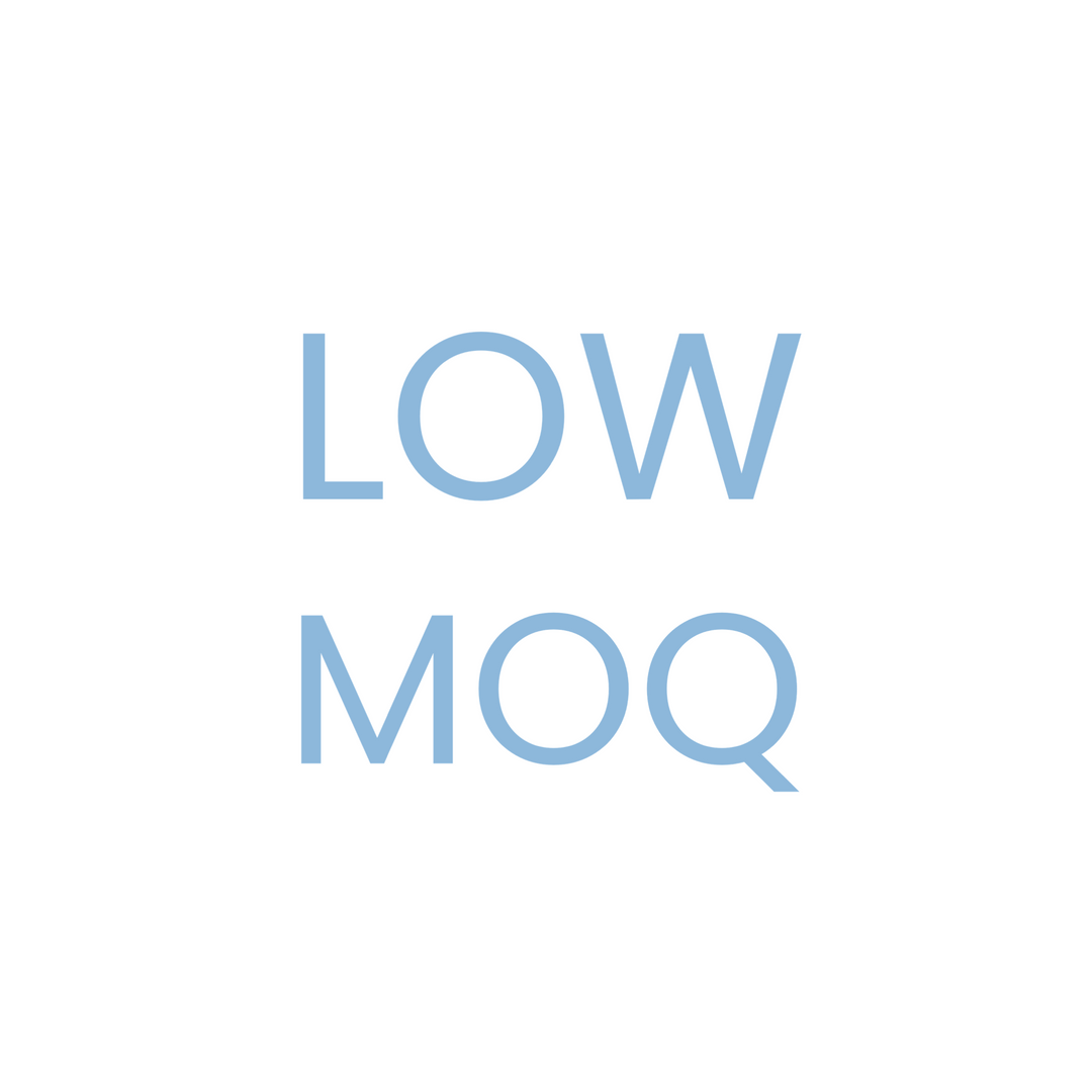 Low MOQ