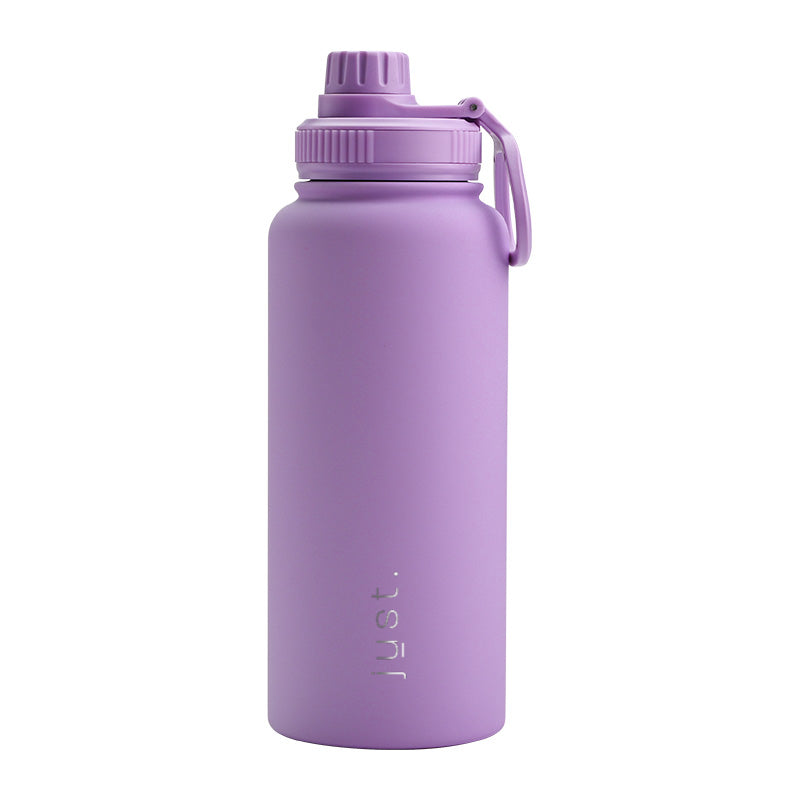 Purple 950ml 32oz company logo stainless steel water bottle with small cap lid – Just Bottle Jumbo Urban