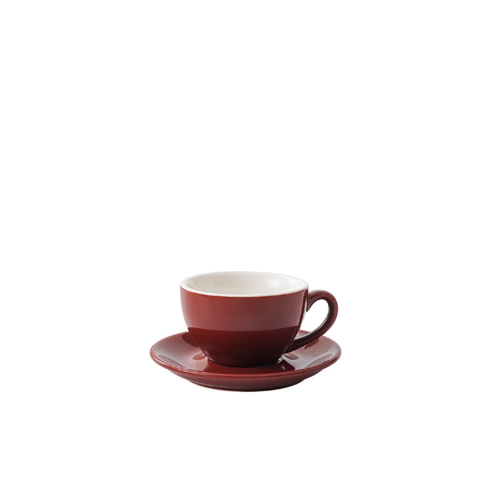 Burgundy Wholesale 75ml (2.5oz) Porcelain Espresso Cup