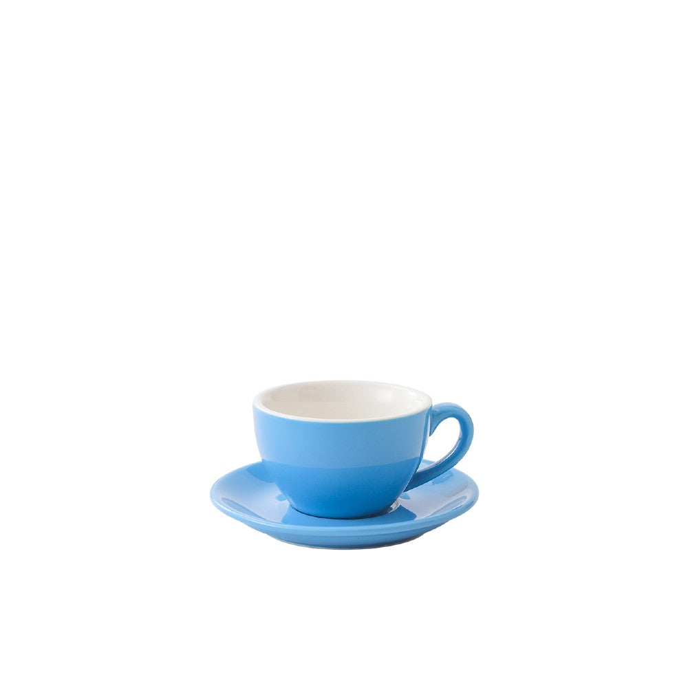 Light blue Wholesale 75ml (2.5oz) Porcelain Espresso Cup