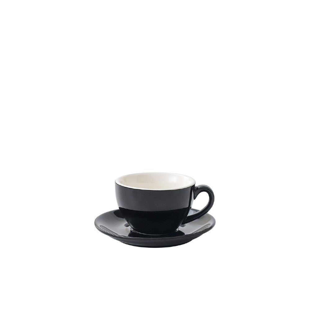 Black Wholesale 75ml (2.5oz) Porcelain Espresso Cup