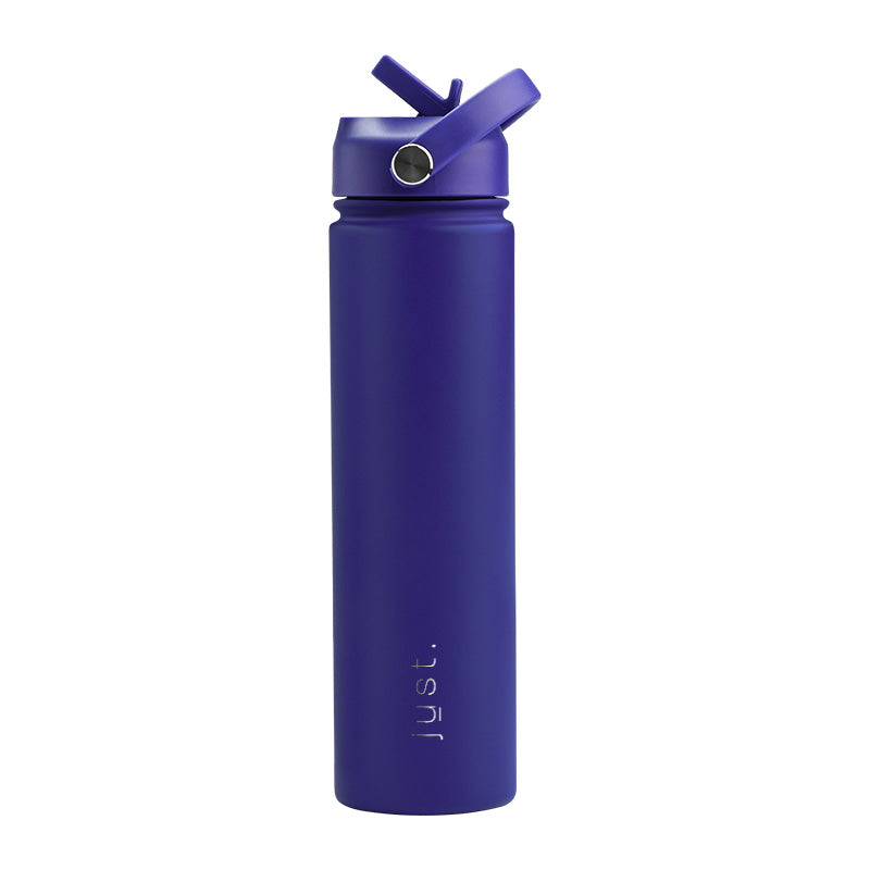 Purple 750ml / 25 oz Company Logo Reusable Water Bottle - Just Bottle Tall Pioneer