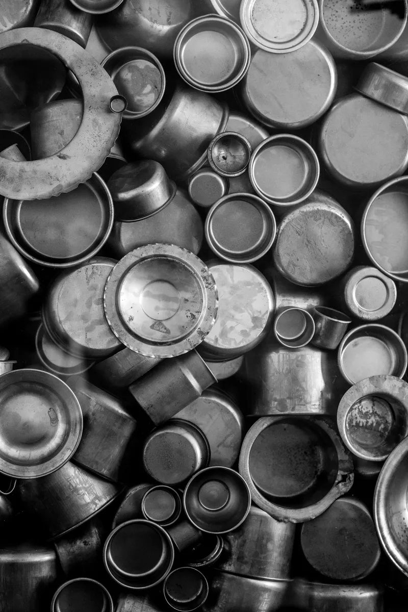 aluminium pots and pans