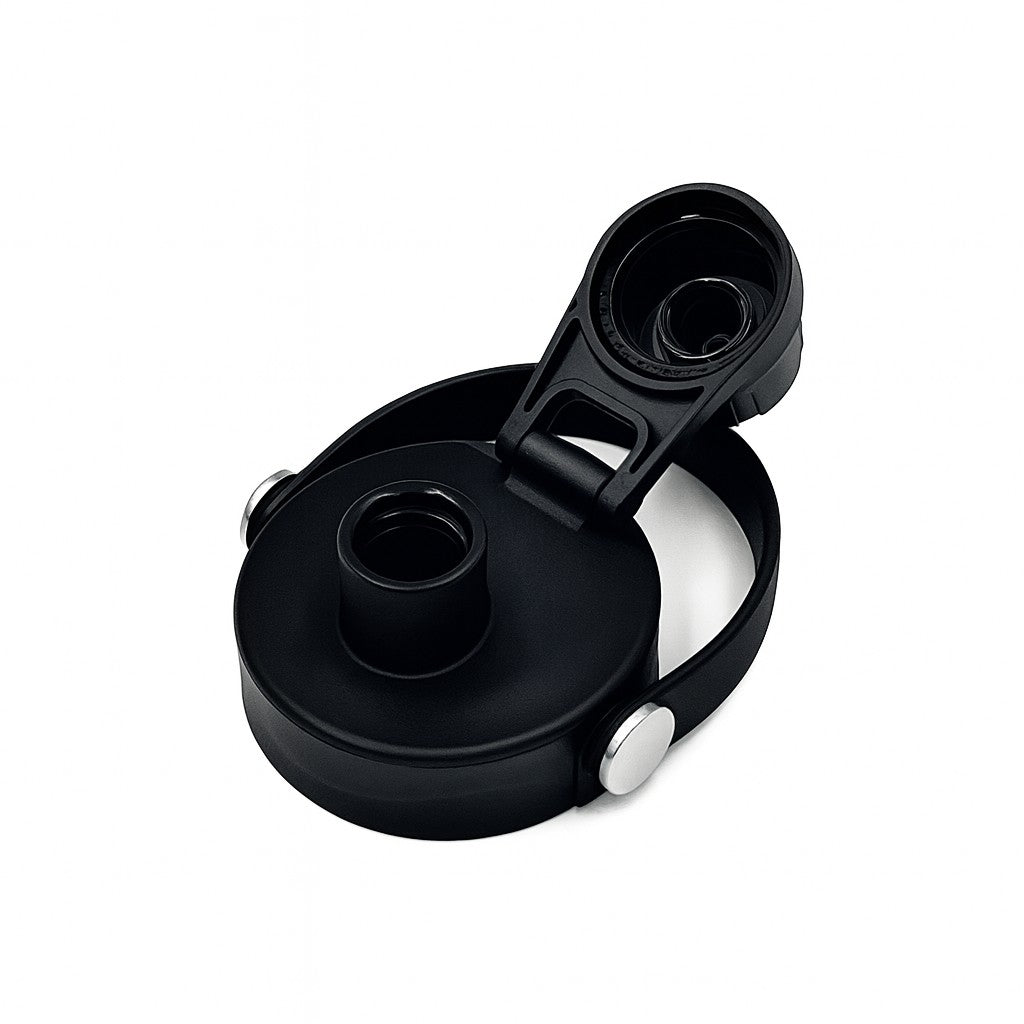 black lid for Just Bottle with small mouth opening