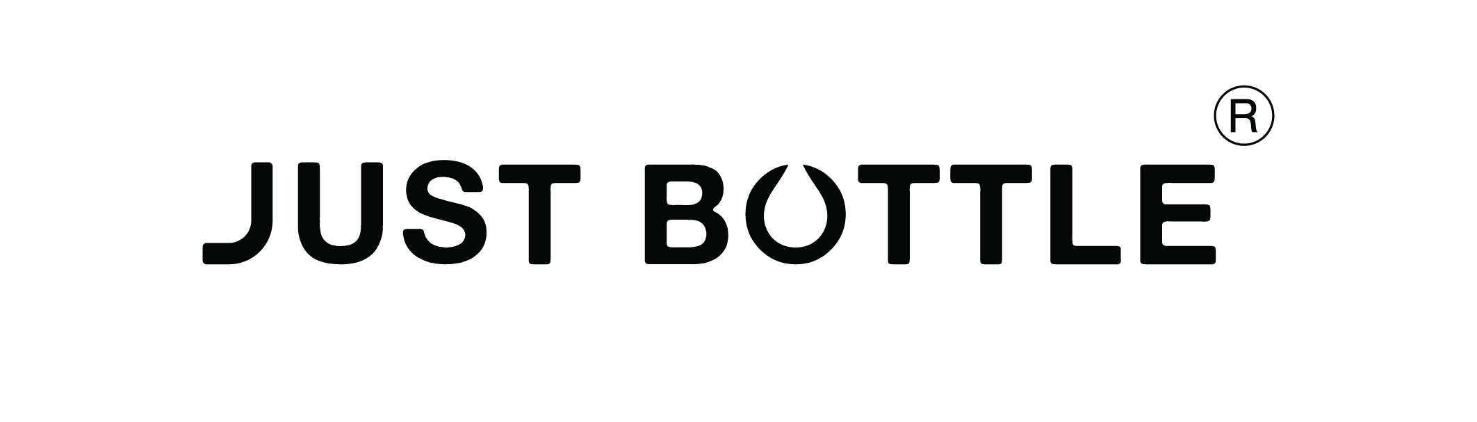 Just Bottle updated logo in black