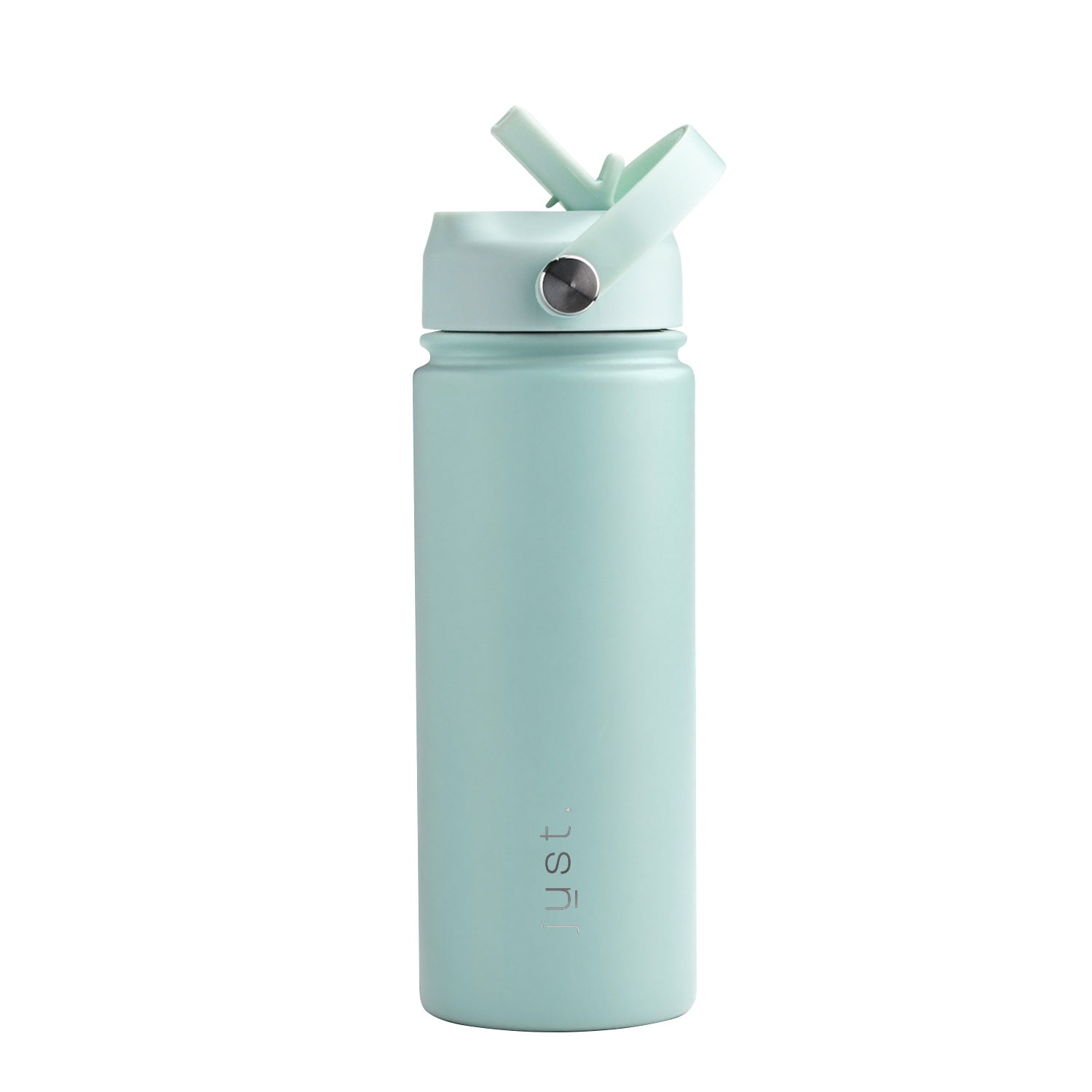 Mint green 550ml 18 oz custom stainless steel water bottle with straw lid and company logo – Just Bottle Pioneer