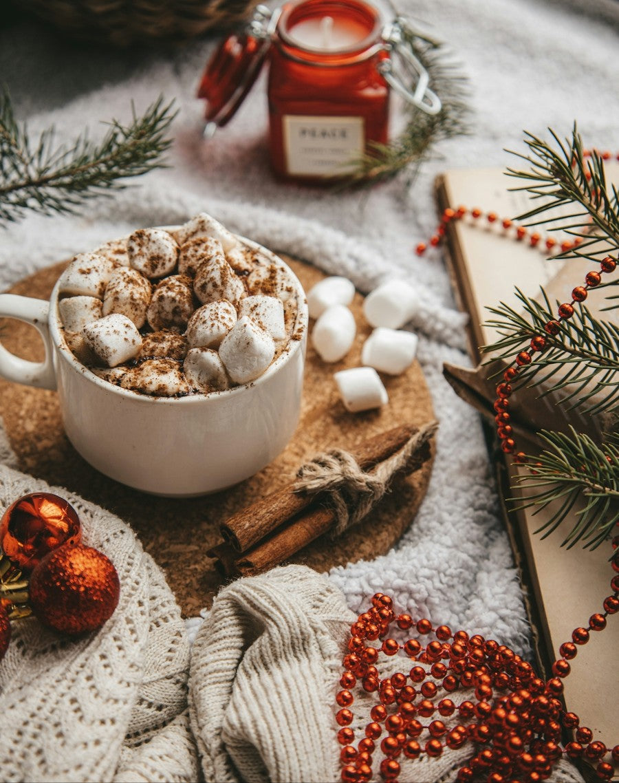 marshmallow white coffee mug